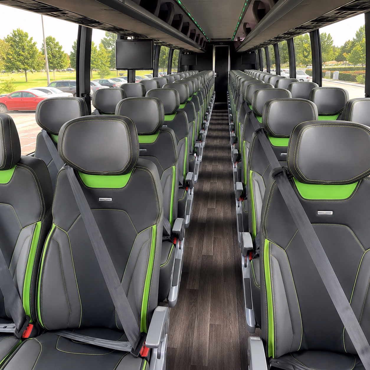 antioch charter bus interior