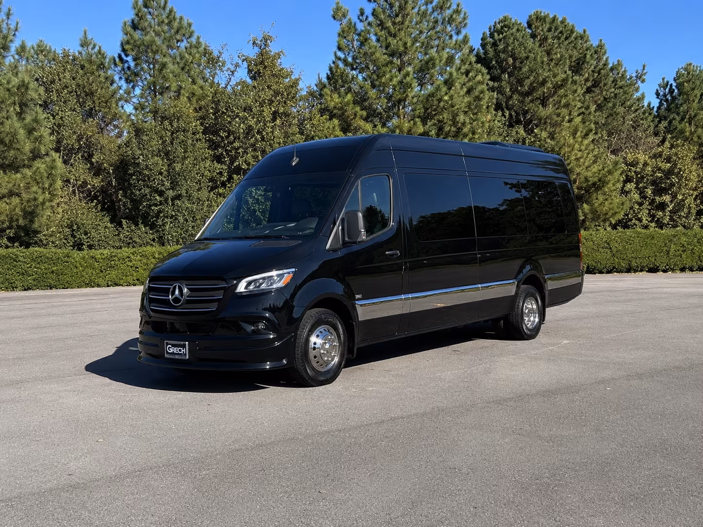 sprinter van with driver